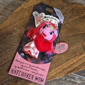 Watchover Voodoo Bestest Mom Ever Mini Doll Bag Charm Keychain